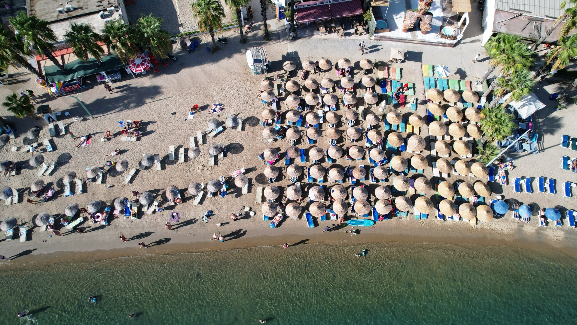 Sahiller yabancı turistlere kaldı. Başkan Dengiz: 'Hedef 1 milyon turist'