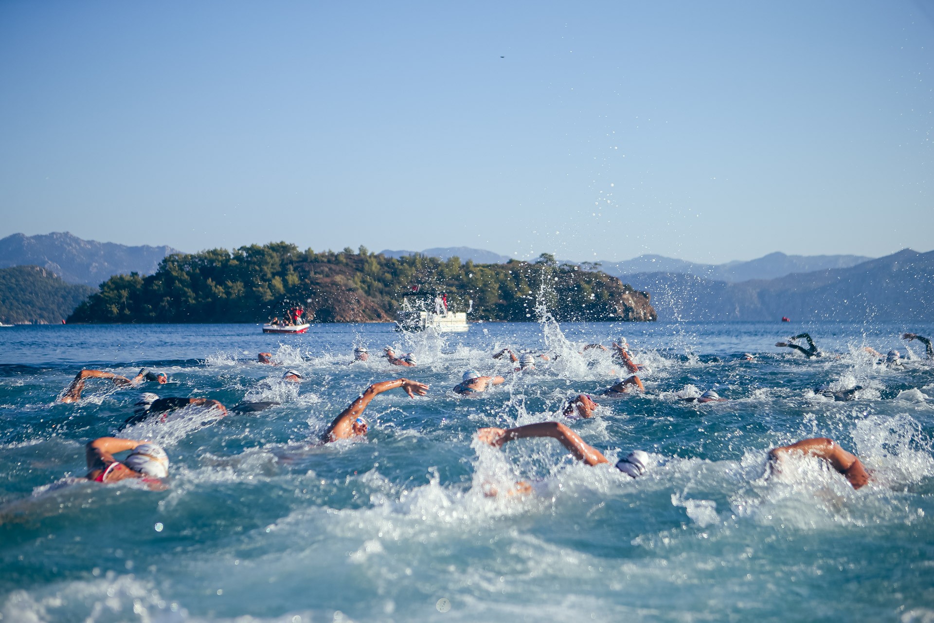Aquamasters Yüzme şampiyonasının ilk günü tamamlandı