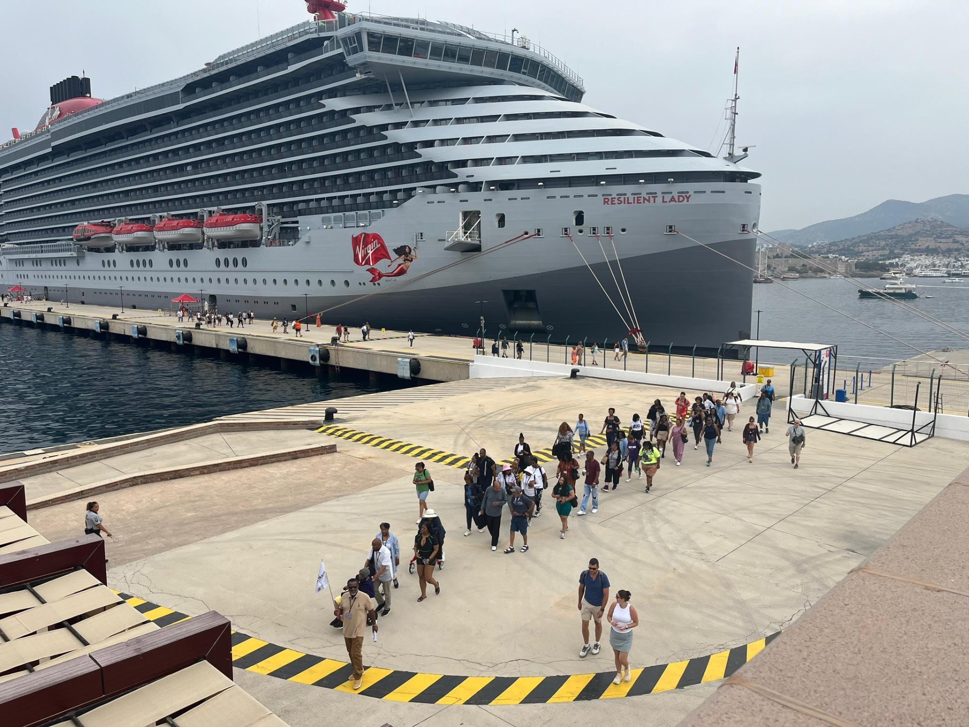 Resilient Lady, Bodrum’a geldi