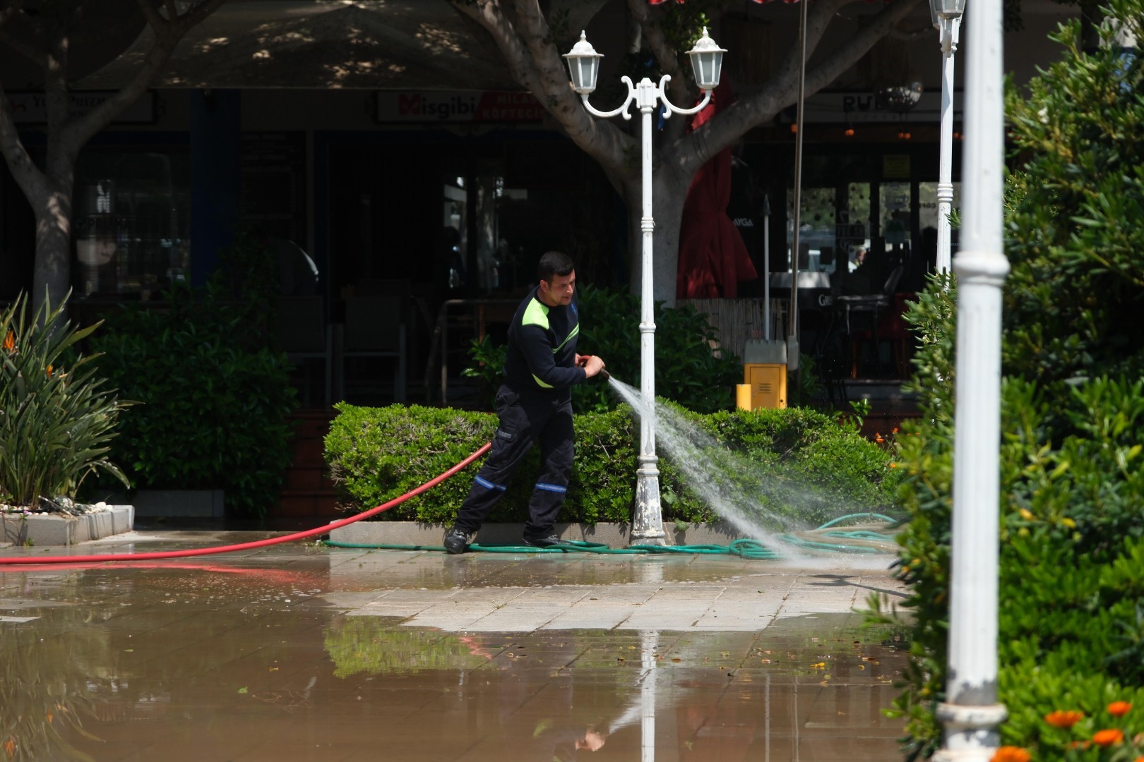 Bodrum'da yaz öncesi çevre temizliği