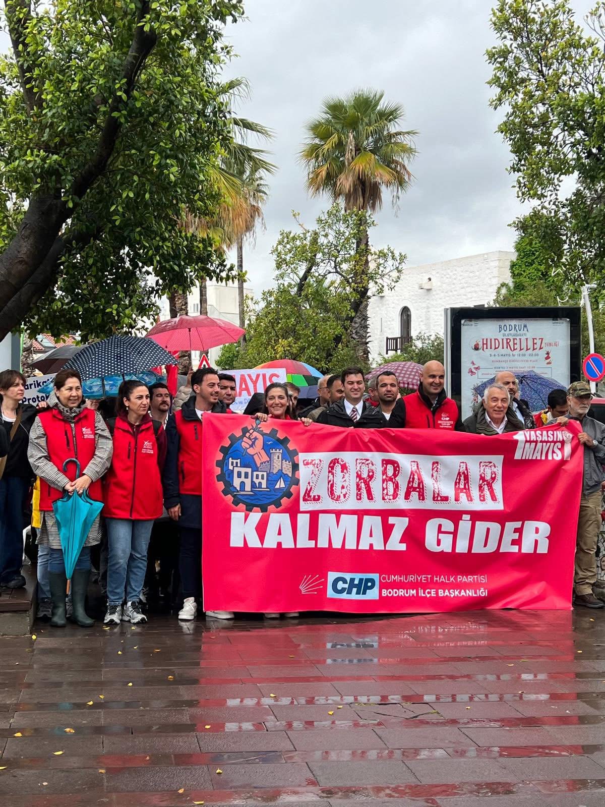 Bodrum’da 1 Mayıs Mitingi!