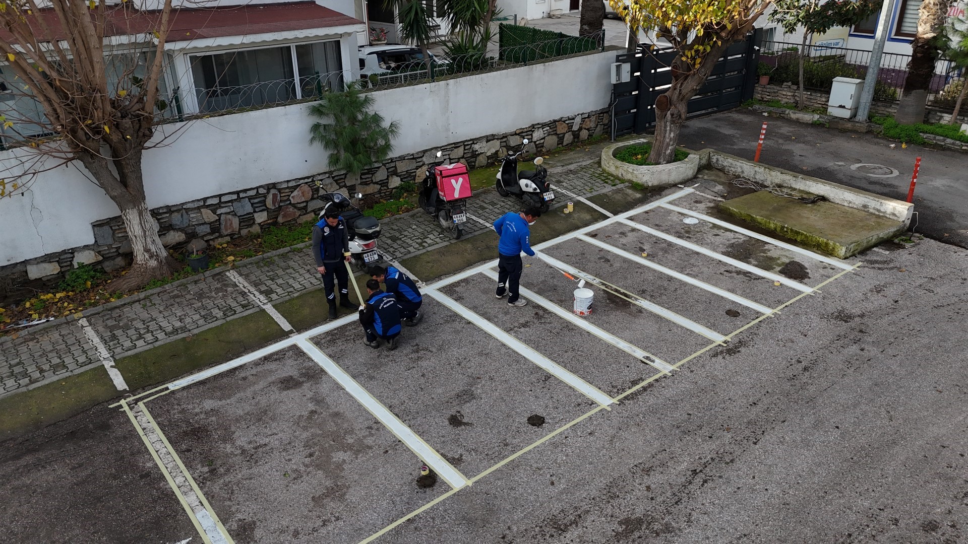 Bodrum’da motoparklar hizmete giriyor