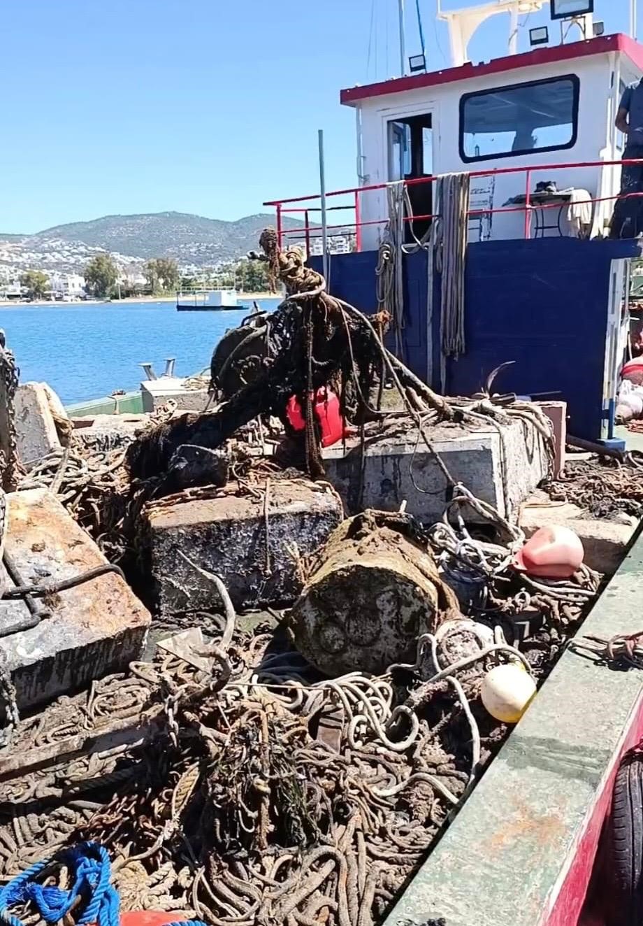 Bodrum’da tonoz temizliği sürüyor