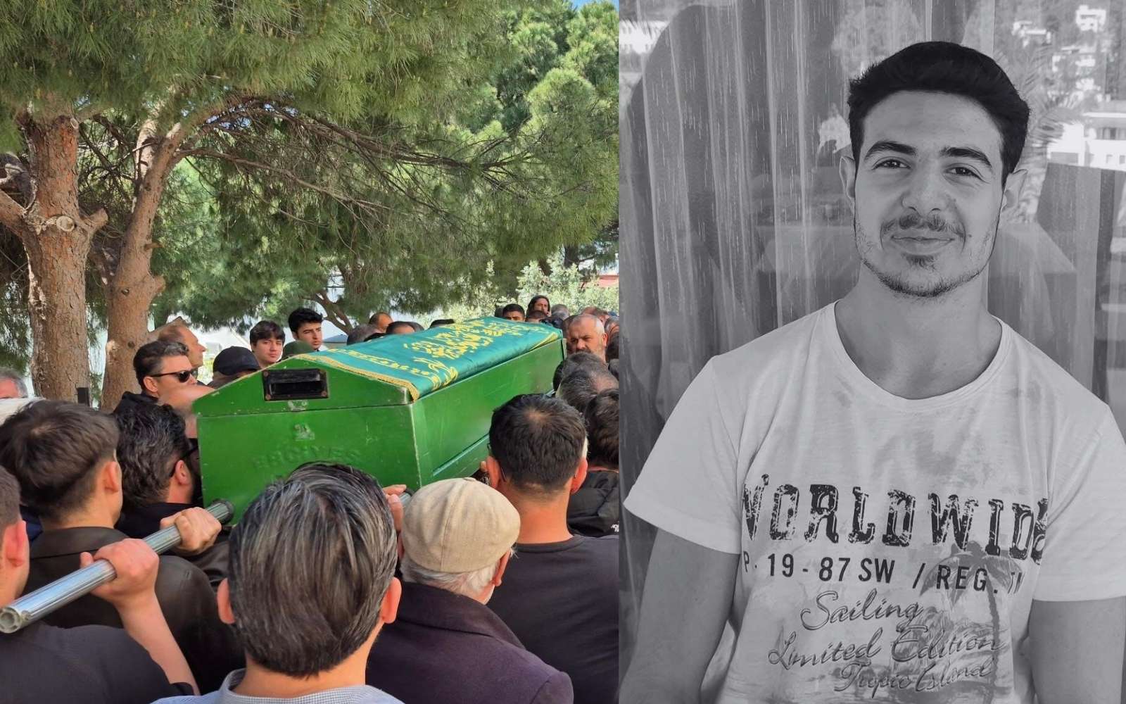 Levent Kaan Bıçakçı, göz yaşları arasında son yolculuğuna uğurlandı 