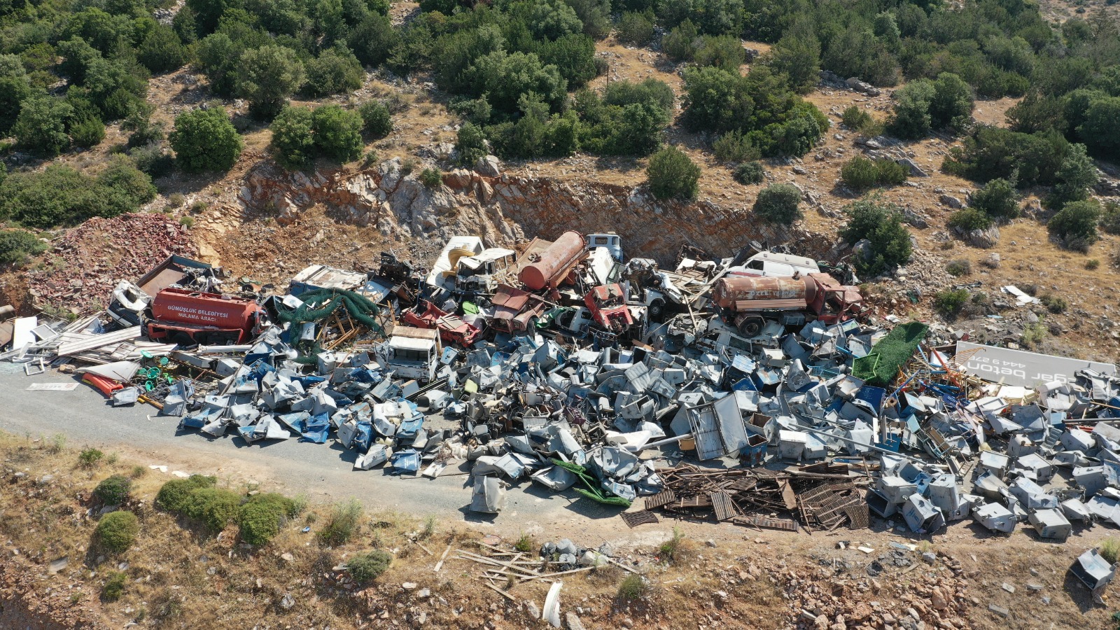 BODRUM BELEDİYESİ’NDEN GERİ DÖNÜŞÜME DESTEK