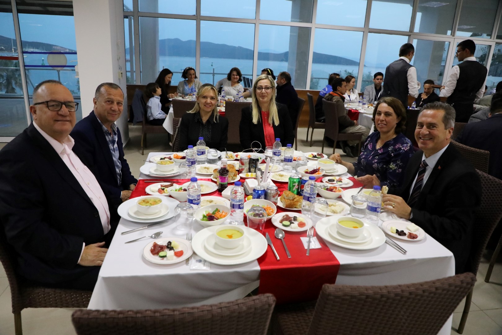 BODRUM’DA KURUM AMİRLERİ İFTARDA BULUŞTU 