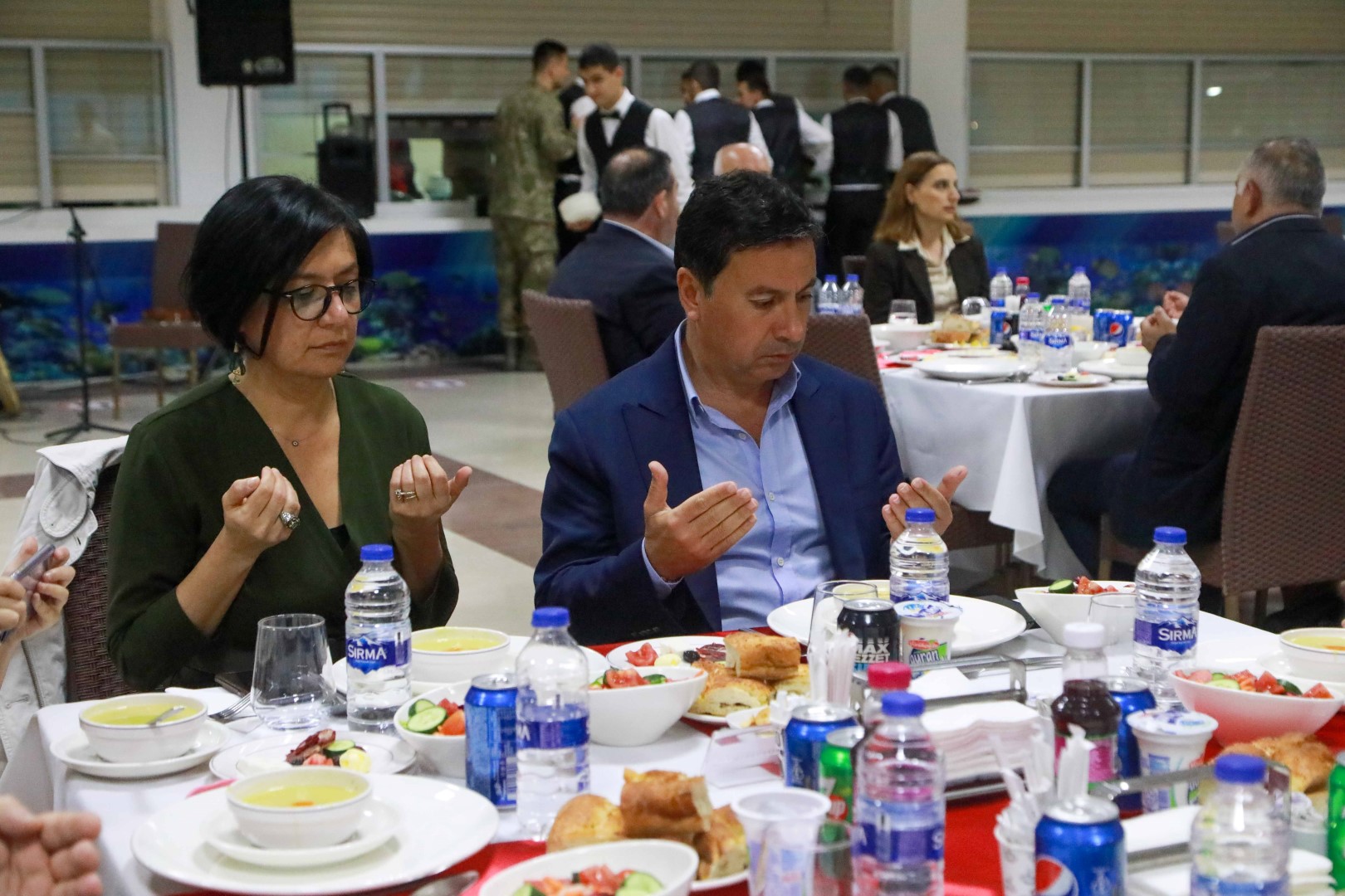 BODRUM’DA KURUM AMİRLERİ İFTARDA BULUŞTU 