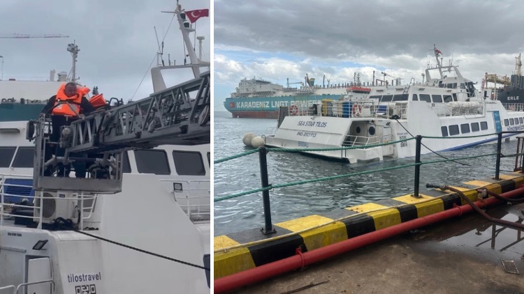 SON DAKİKA! Fırtına nedeniyle Yalova’da Tersanede Bodrum Hattında Çalışan Gemide 6 Personele Kurtarma Operasyonu!