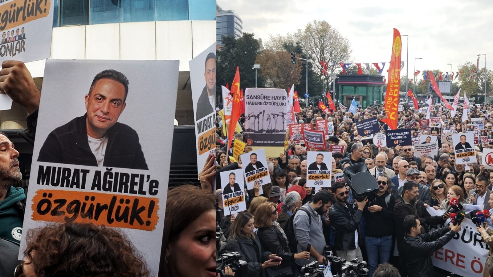 Kadıköy’de Basın Özgürlüğü Eylemi: “Tutuklu Gazetecilere Özgürlük”