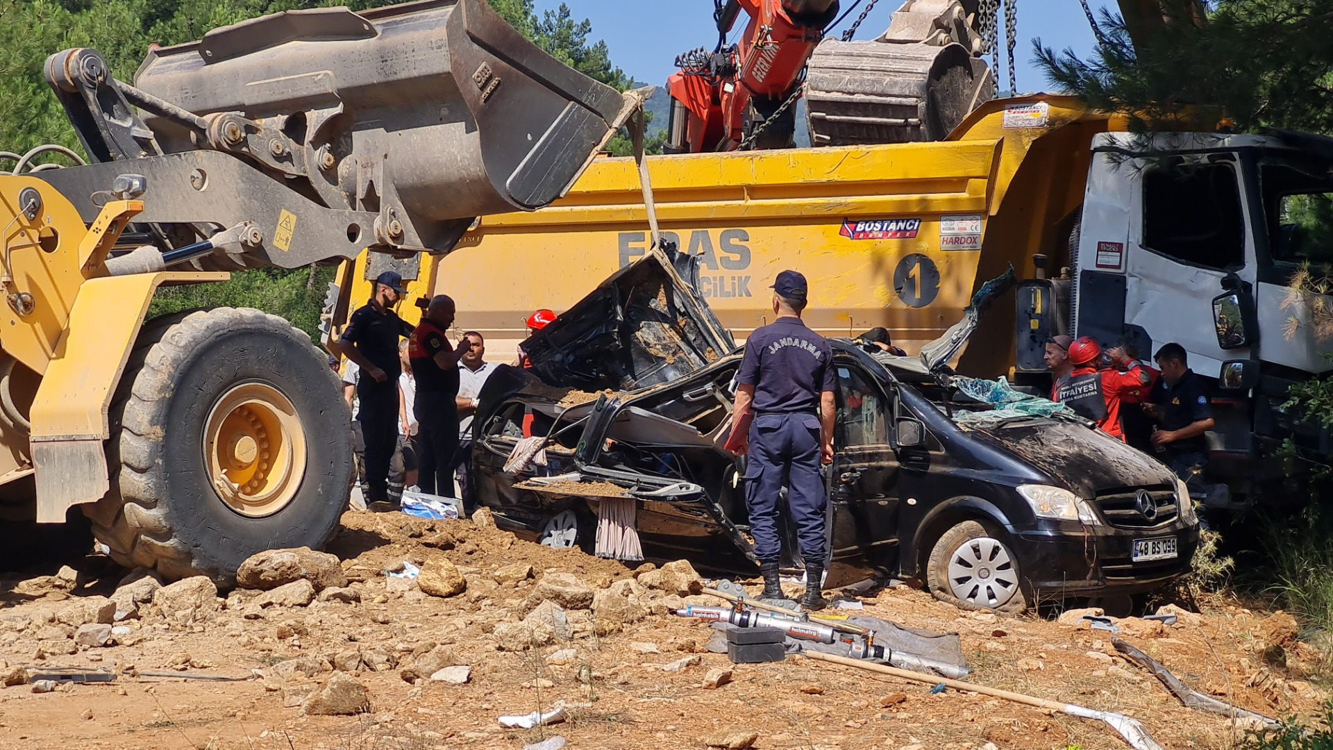 Bodrum'daki Feci Kazada 1 kişi öldü 2 kişi yaralandı 