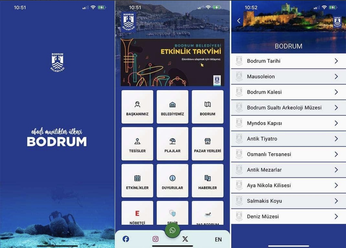 BODRUM BELEDİYESİ’NDEN HAYATI KOLAYLAŞTIRAN UYGULAMA