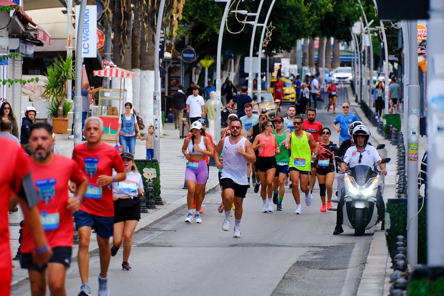 Bodrum Yarı Maratonu koşuldu
