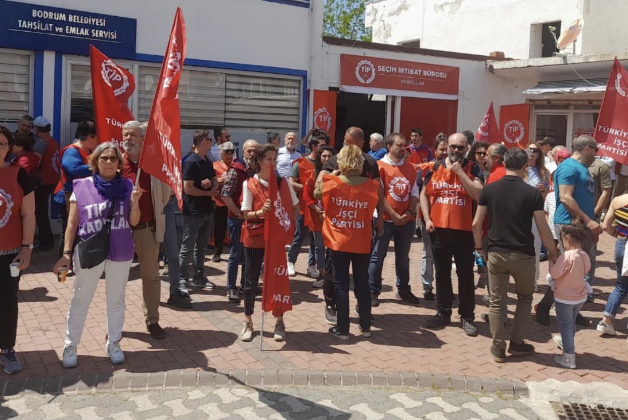 TİP, Bodrum’da aynı gün iki Seçim İrtibat Bürosunu açtı 