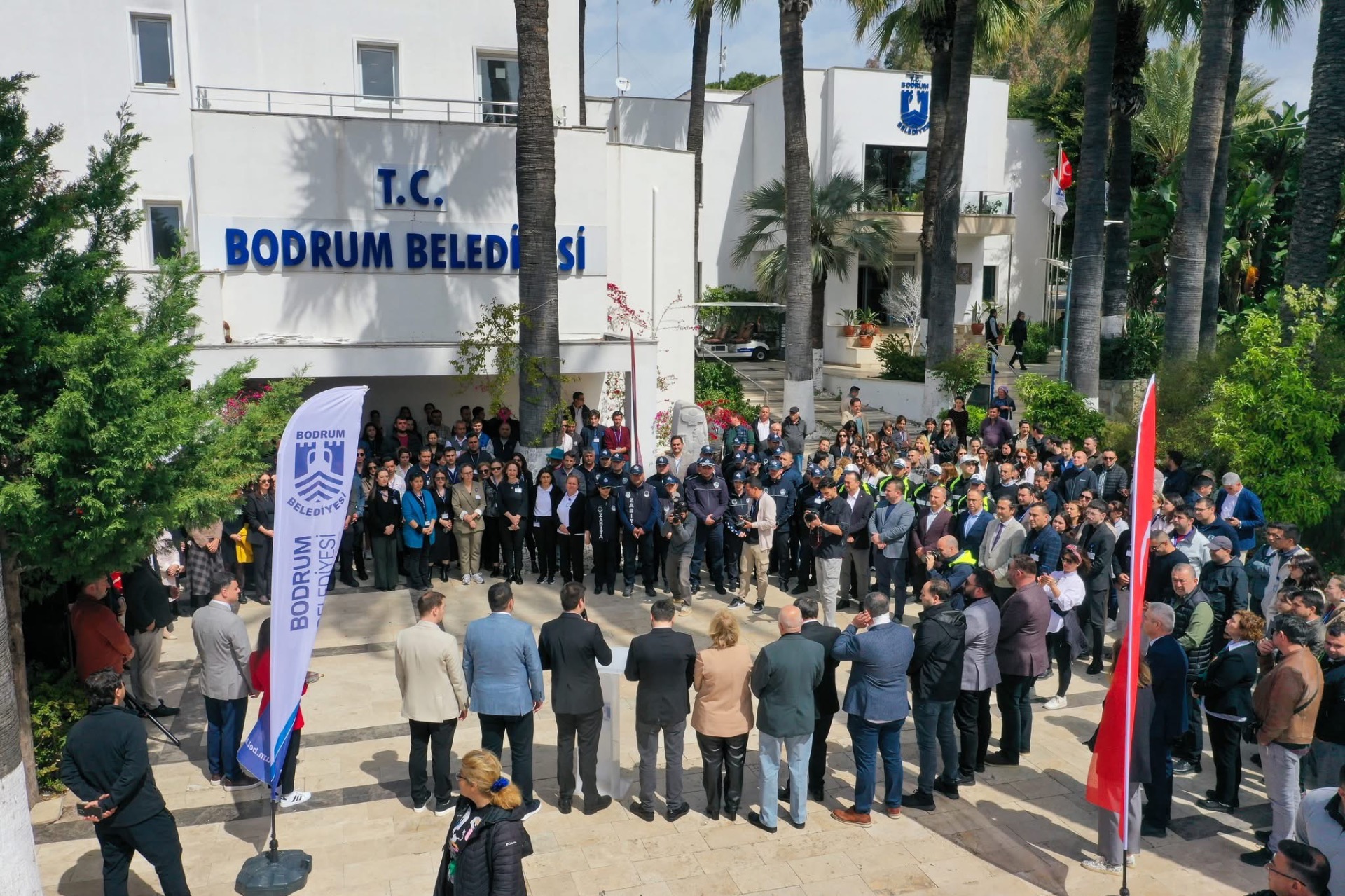 Başkan Mandalinci Belediye Personeli ile bayramlaştı 