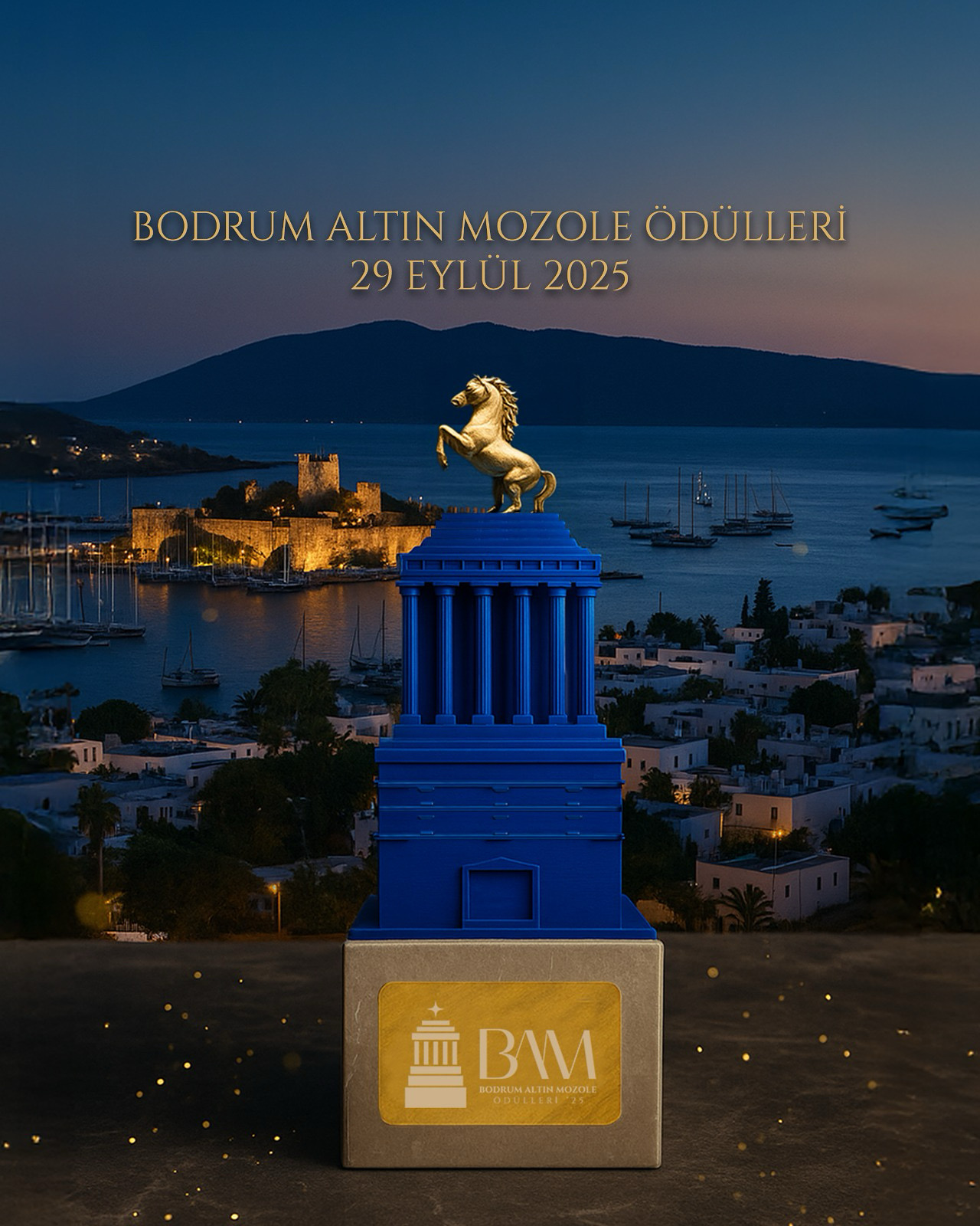 BODRUM ALTIN MOZOLE ÖDÜLLERİ İLK KEZ SAHİPLERİNİ BULUYOR