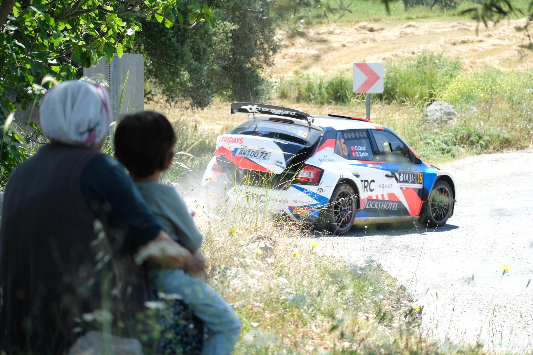 Rally Bodrum'da yarışlar nefes kesti