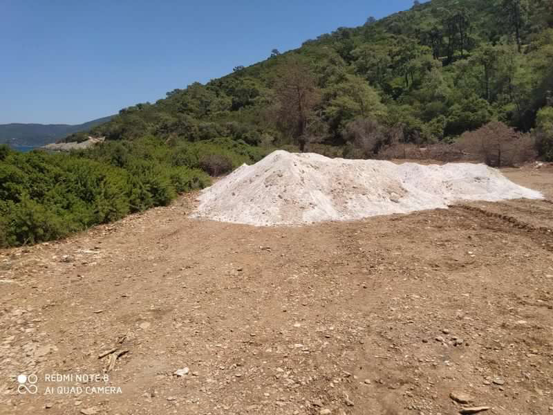 Oteller yetmedi şimdi de Torba’ya mermer tozu!