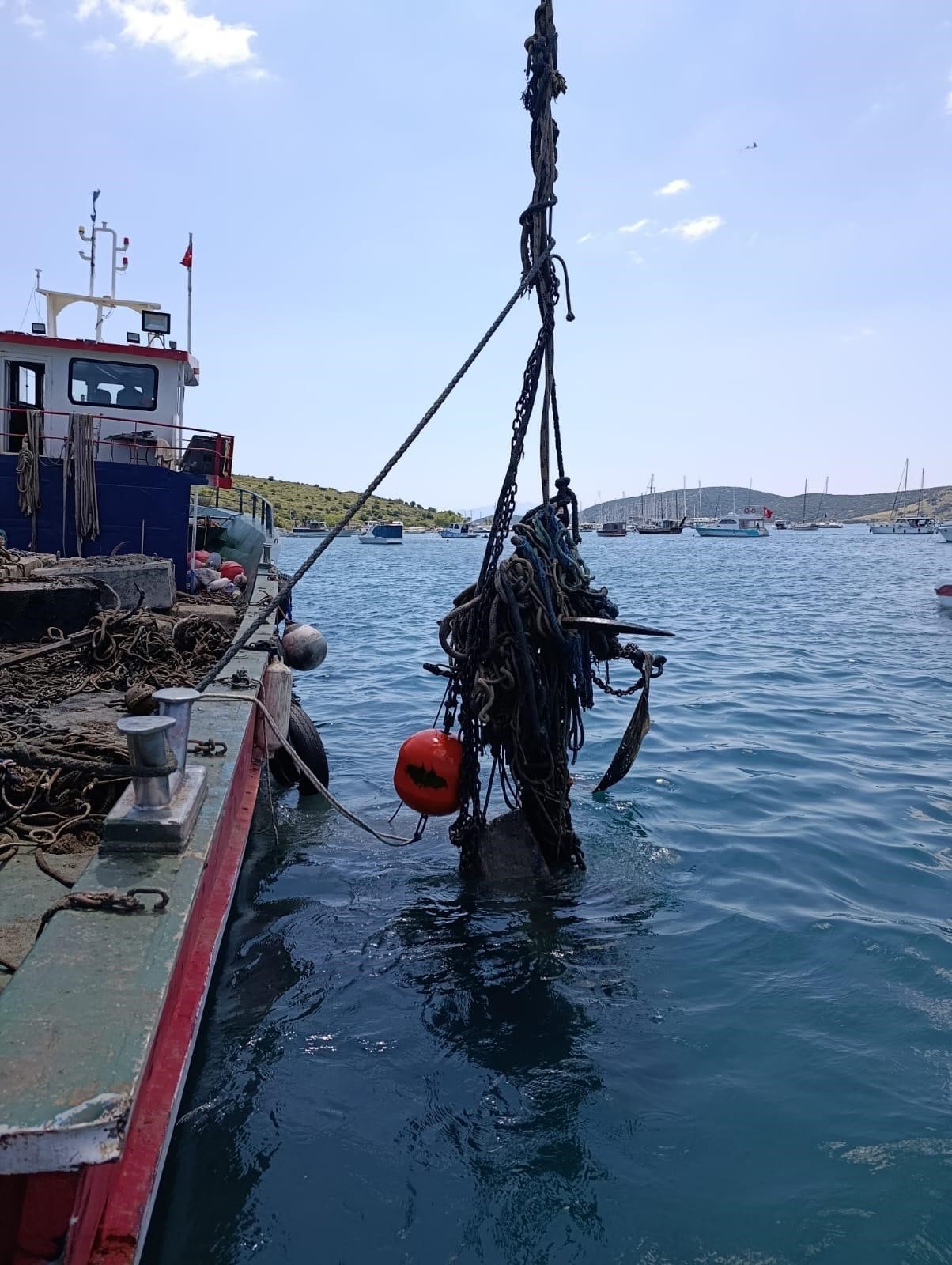 Bodrum’da tonoz temizliği sürüyor