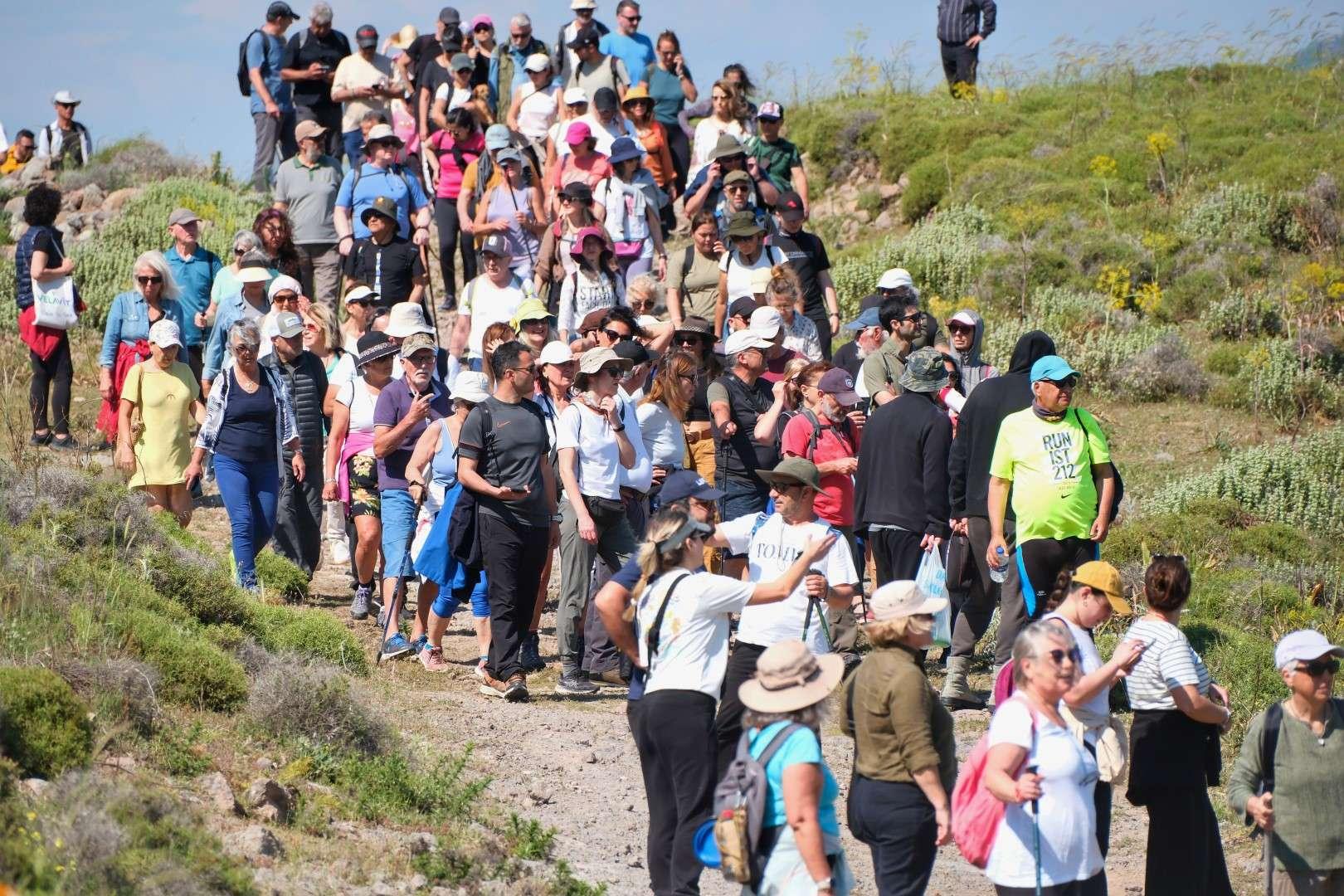 Bodrum’da ‘Hıdırellez’, Termera Antik Kenti’ne yapılan Kültür ve Doğa Yürüşü ile kutlandı 