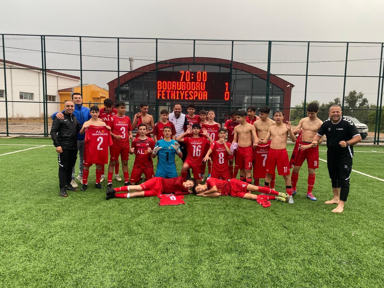 Bodrum Birlikspor U-15 Türkiye Şampiyonası'nda mücadele edecek