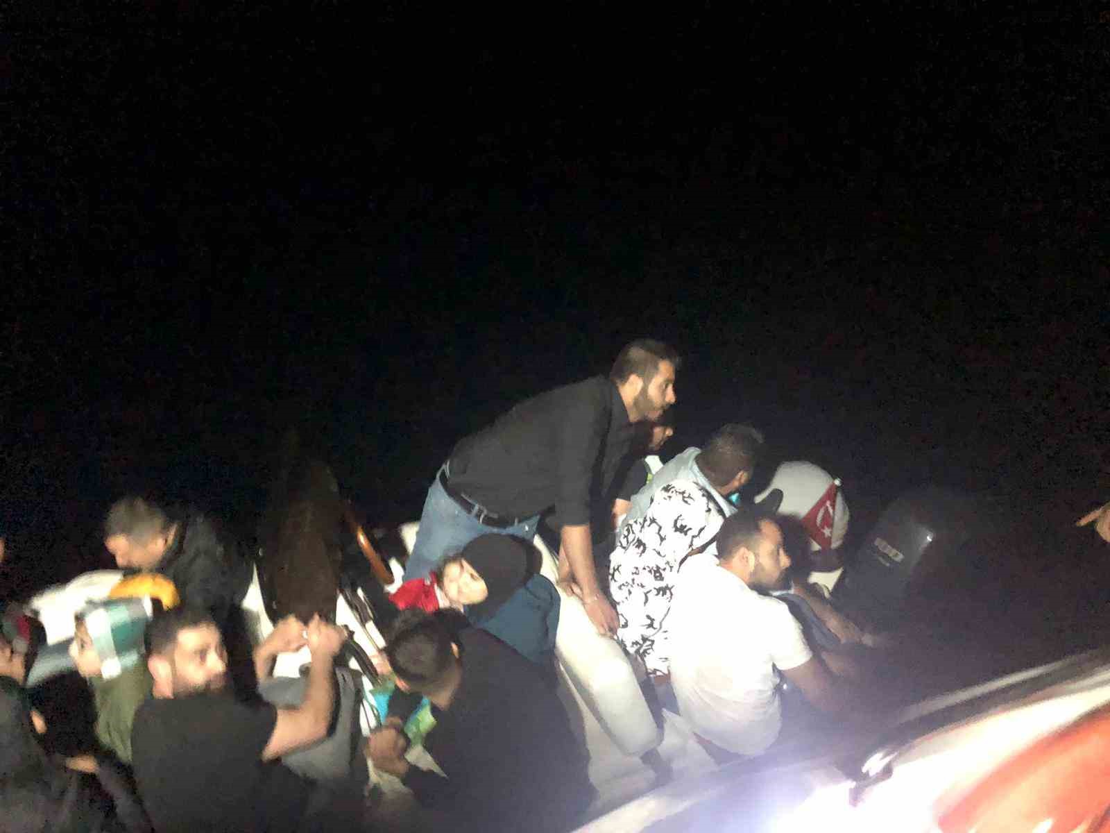 Bodrum’da 40 düzensiz göçmen yakalandı