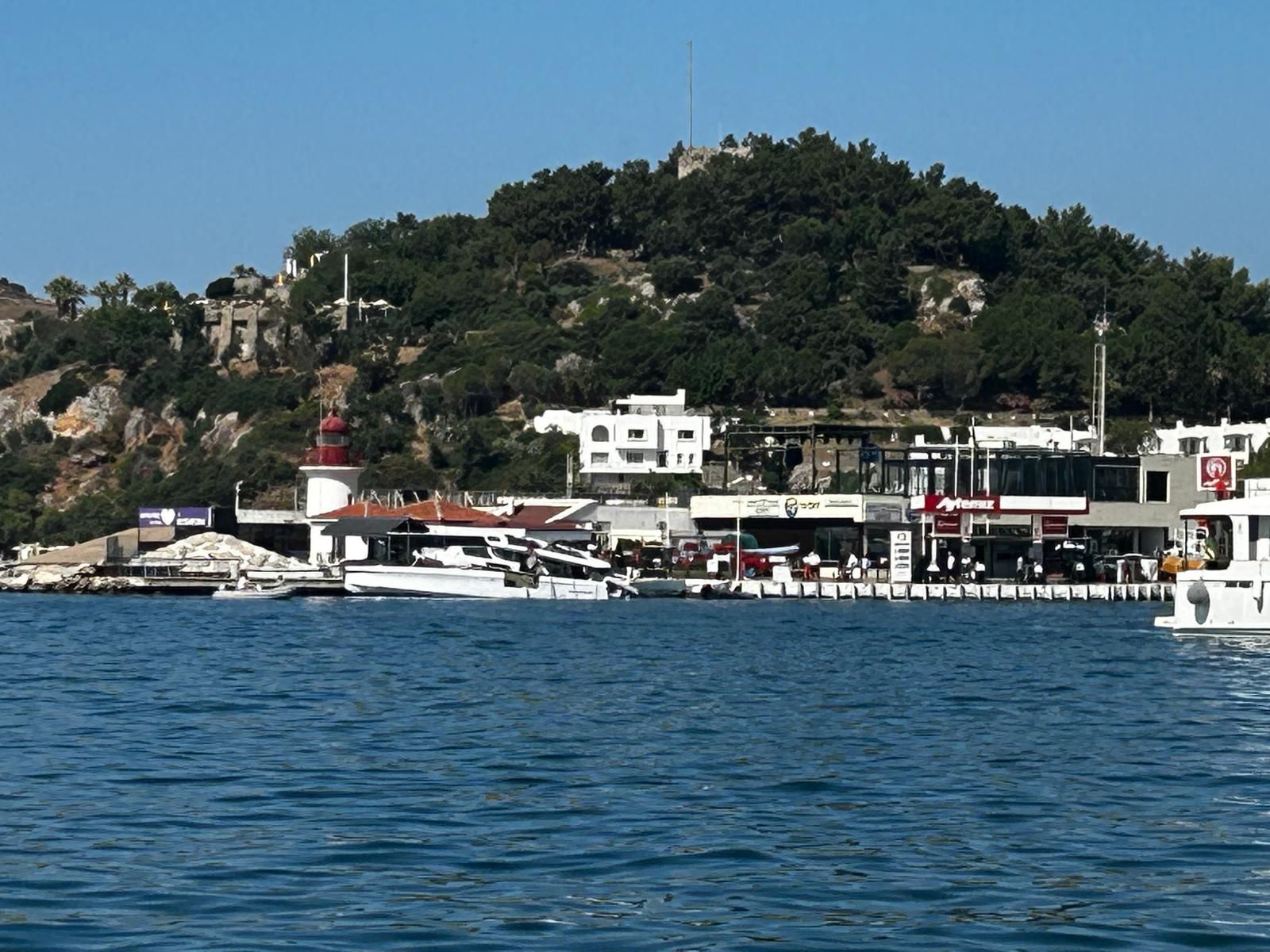 Bodrum’da yakıt ikmali sırasında motoryatta patlama!