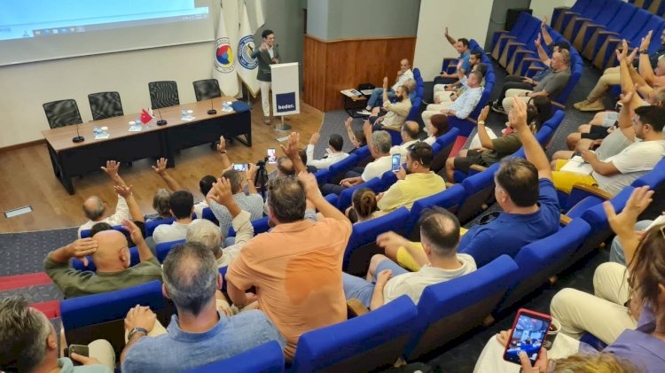 BODER’de Ömer Faruk Dengiz yeniden başkan seçildi 