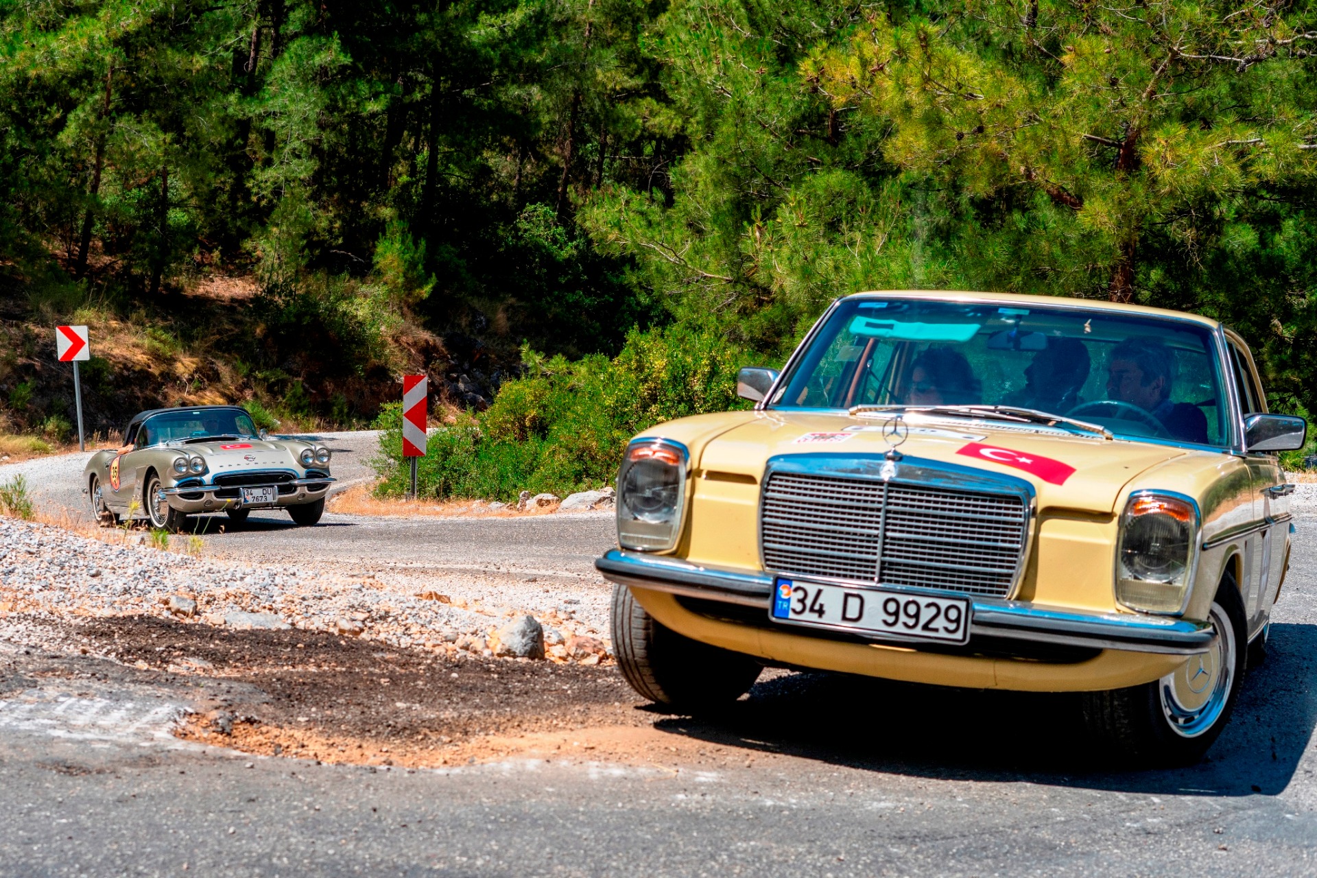 SERVET DEĞERİNDEKİ KLASİK OTOMOBİLLER BODRUM'DA