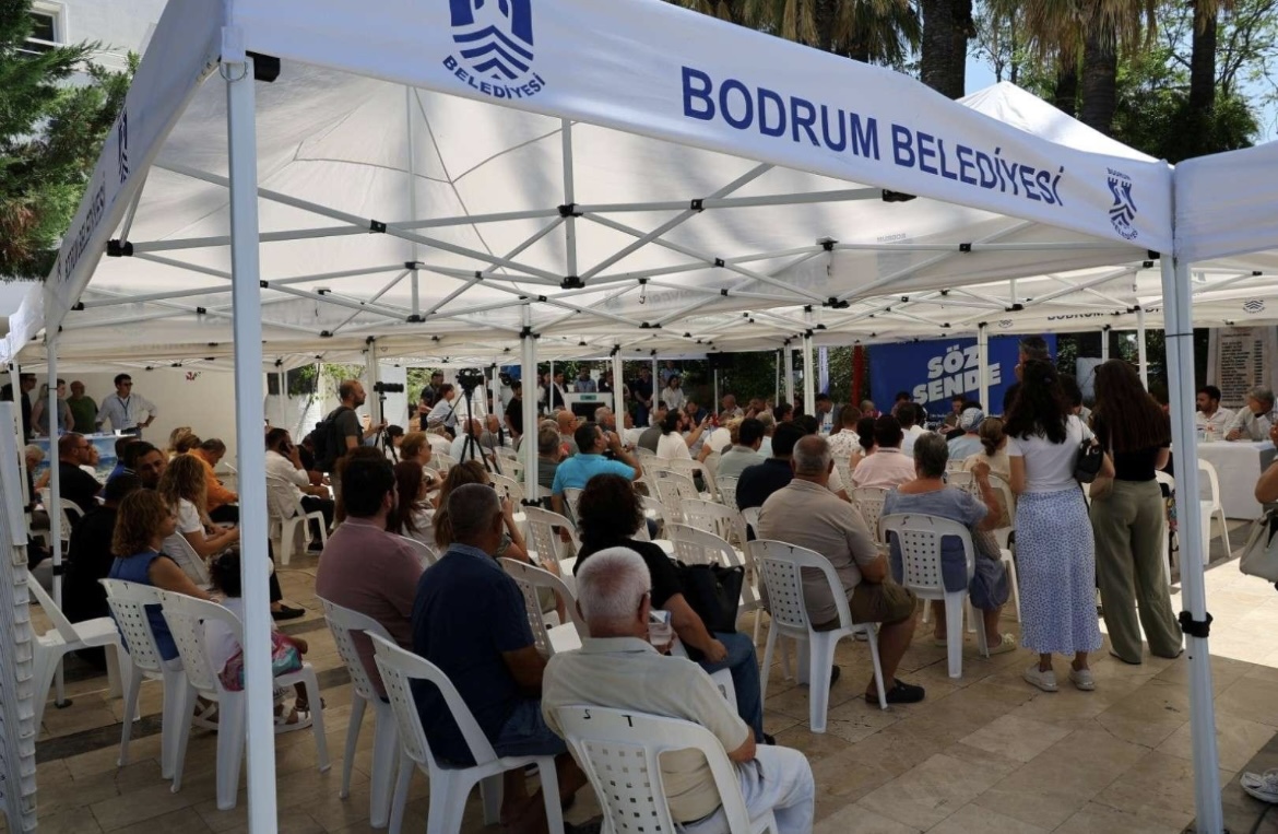Bodrum Belediyesi’nden ‘Söz Sende’ halk buluşması