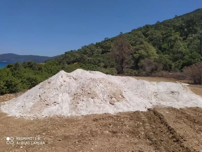 Oteller yetmedi şimdi de Torba’ya mermer tozu!