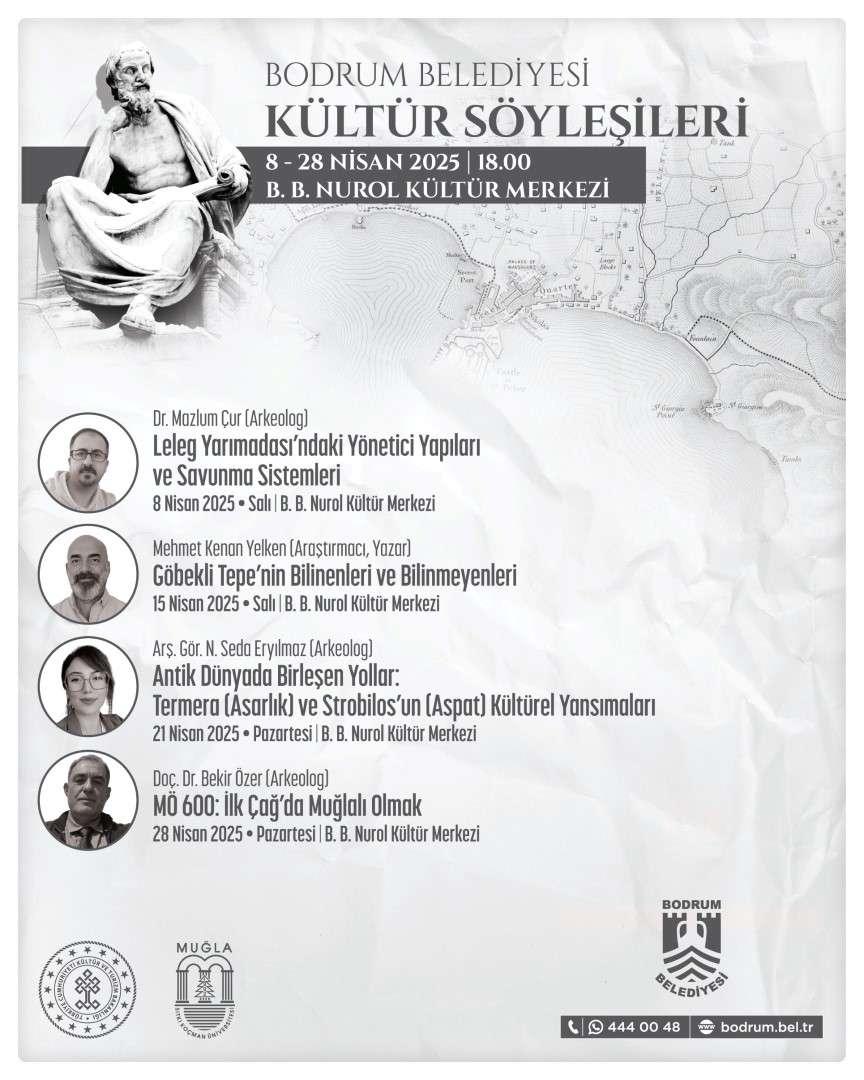 Bodrum’da kültür söyleşileri devam ediyor 