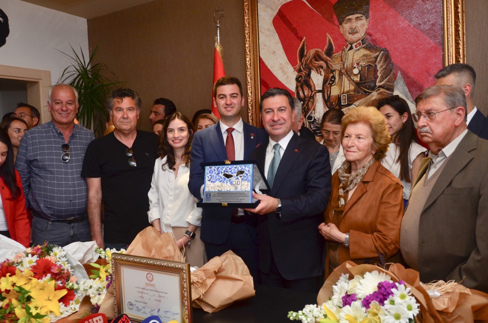 Bodrum Belediye Başkanlığında Devir Teslim Töreni