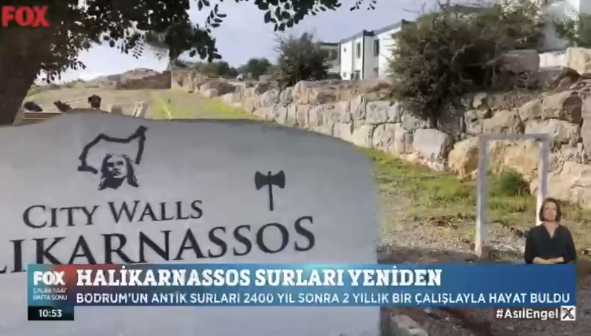 Aday Adayı Özay Kartal ‘Halikarnassos Sur Duvarları Projesi’ni anlattı 