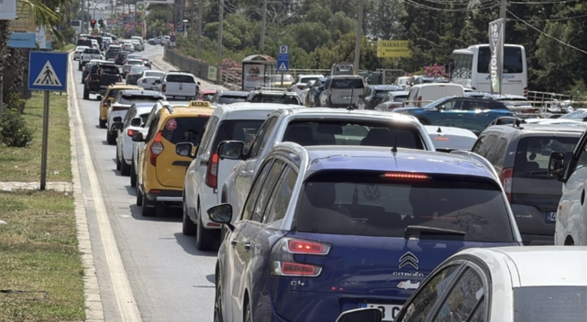 Bodrum'da bayram tatili dönüşü başladı