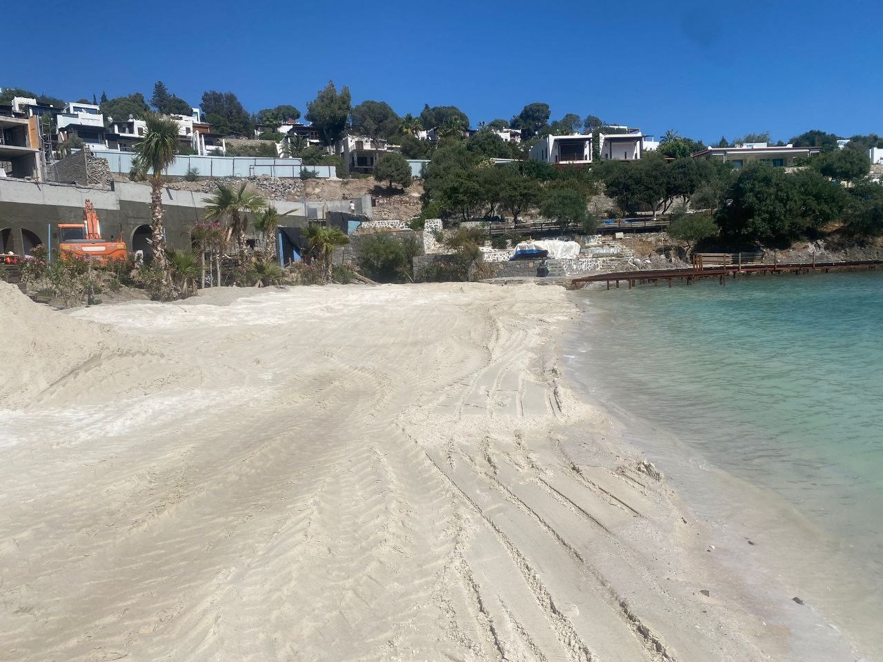 Bodrum’da kaçak yapı ve beyaz kum denetimi!