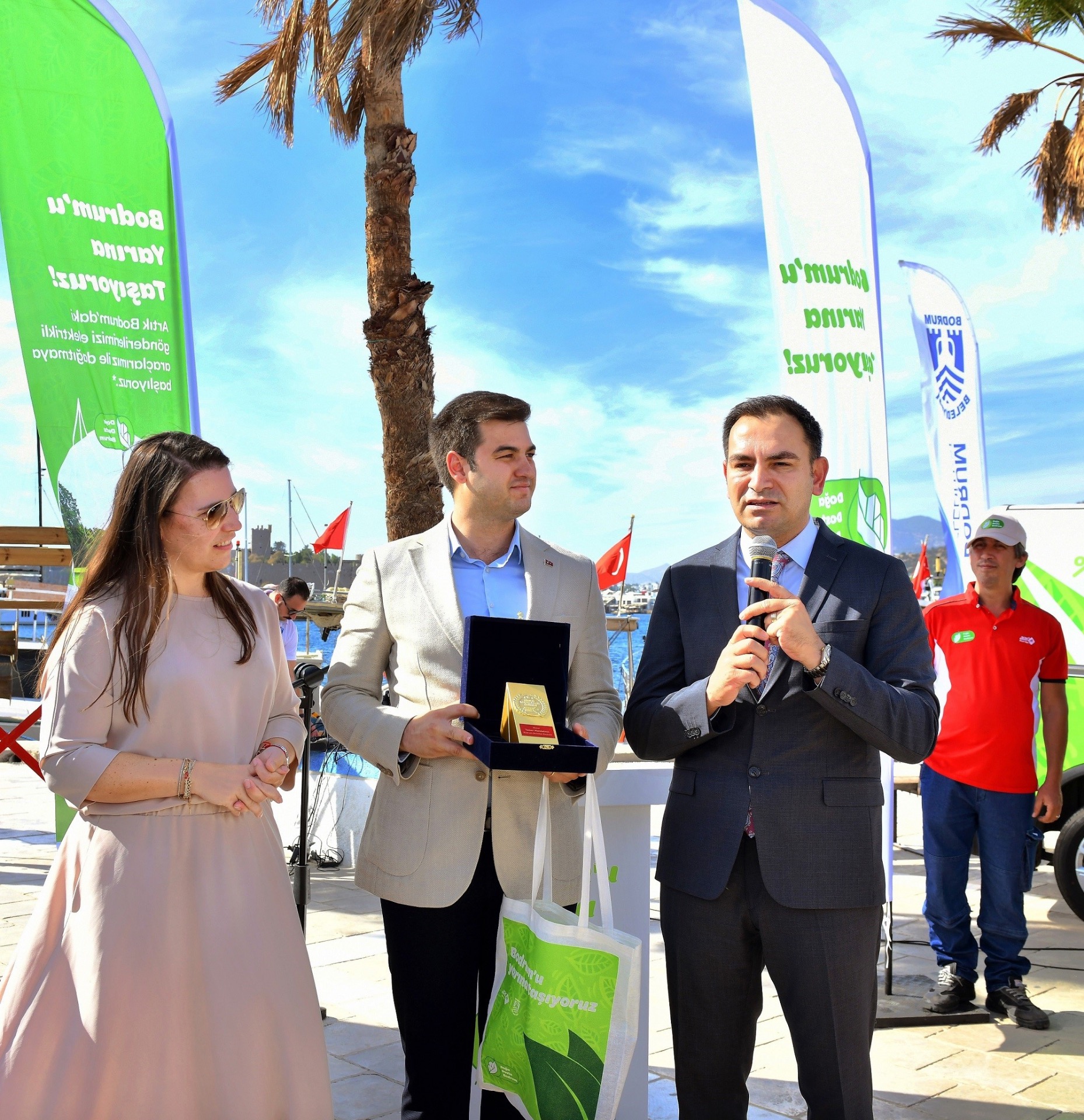 ‘Yeşil İlçe’ projesi Bodrum’dan başlatıldı