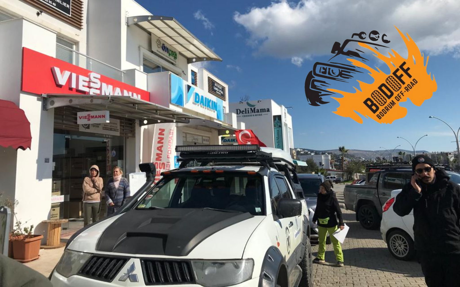 Bodrum Off-Road Kulübü 4x4 araçlarla yardım için Antakya’ya doğru yola çıktı 