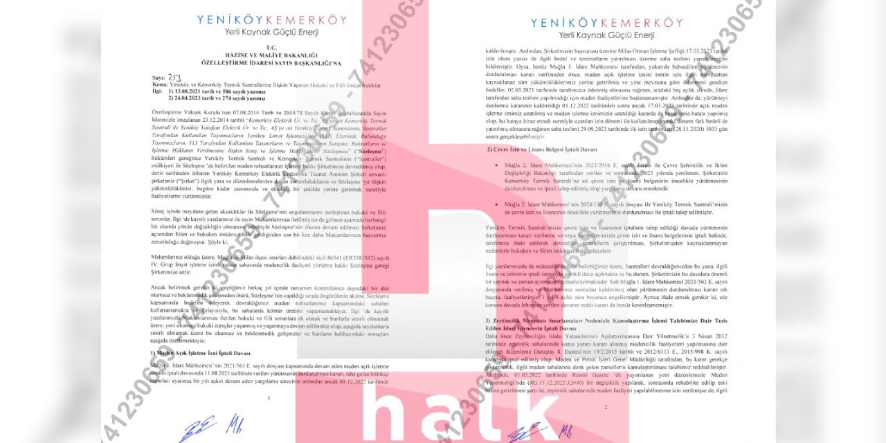 ZEYTİNLİK KRİZİ: LİMAK VE İÇTAŞ’TAN ÜRETİMİ DURDURMA TEHDİDİ!