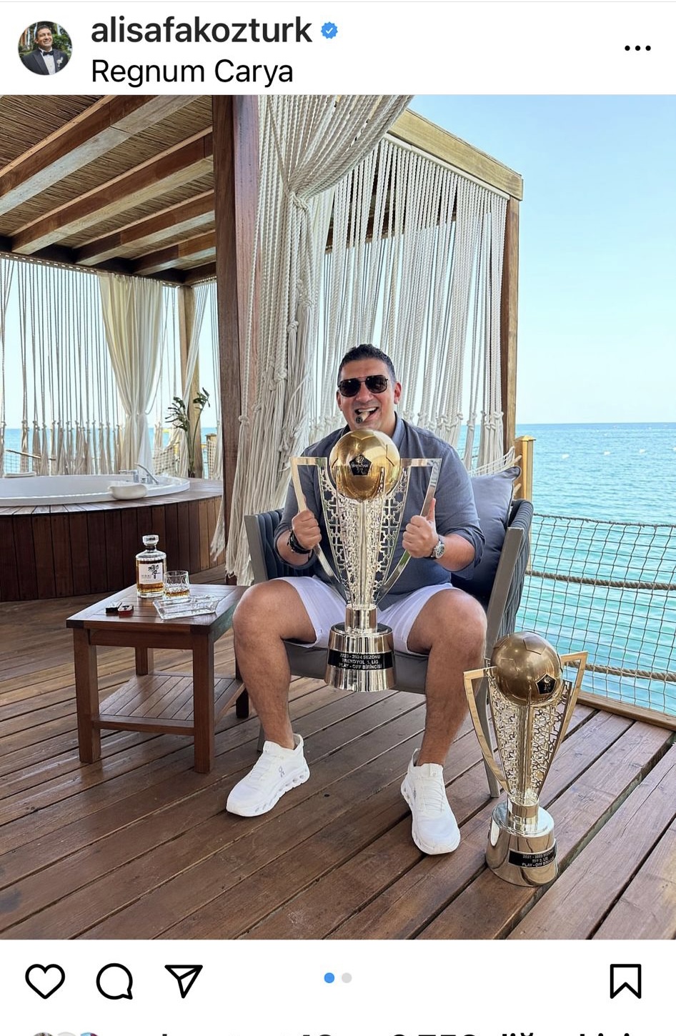 Bodrumspor’un sahibinden jakuzili, purolu şampiyonluk paylaşımı!