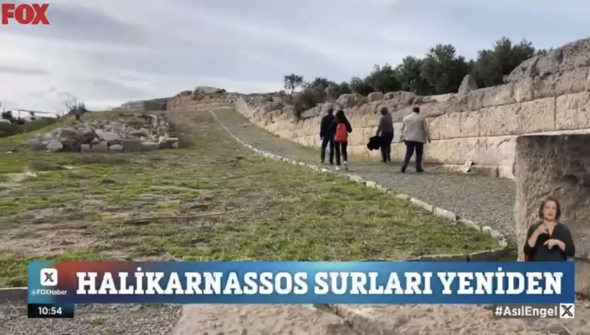 Aday Adayı Özay Kartal ‘Halikarnassos Sur Duvarları Projesi’ni anlattı 