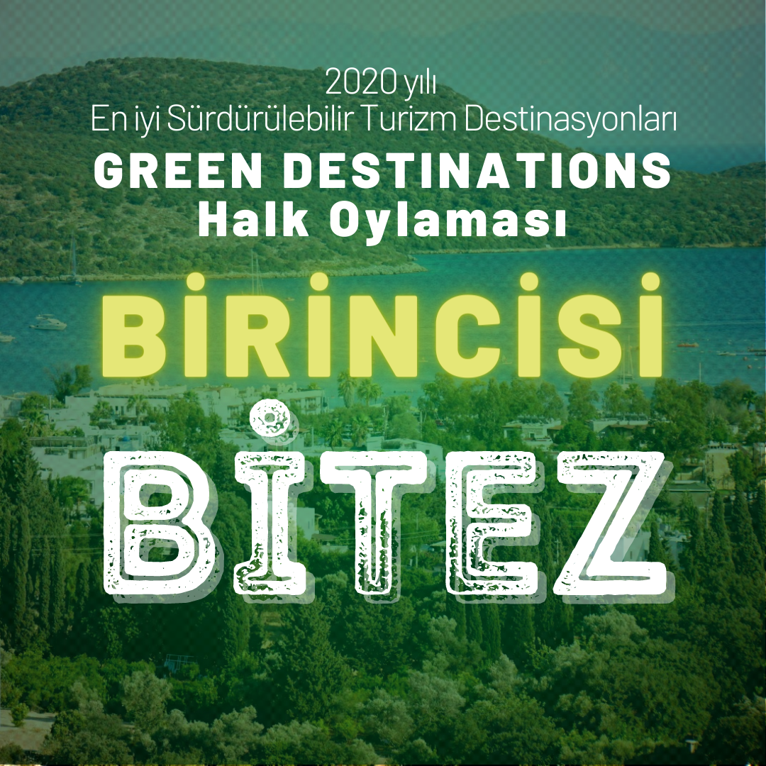 GREEN DESTİNATİONS HALK OYLAMASINDA BİRİNCİLİK ÖDÜLÜ BİTEZ’İN OLDU!