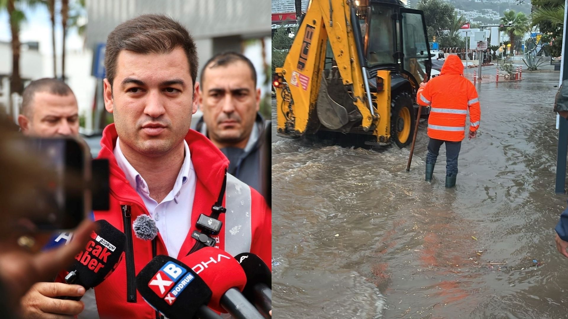 Bodrum'da sel felaketi: Metrekareye 45 kilogram yağış düştü, 11 nokta sular altında kaldı