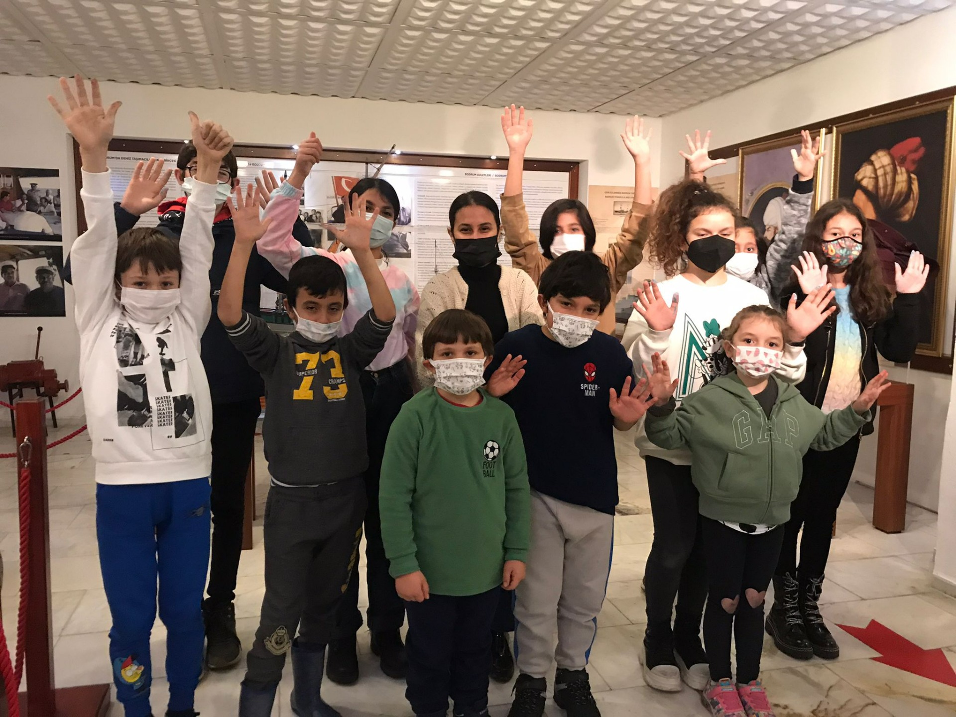 Bodrum Deniz Müzesi’nde Karne Heyecanı
