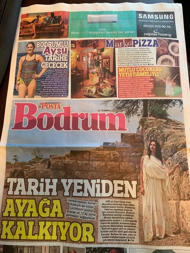 TARİH YENİDEN AYAĞA KALKIYOR! Halikarnassos Sur Duvarları, 2400 yıl Sonra Turizmin Hizmetinde