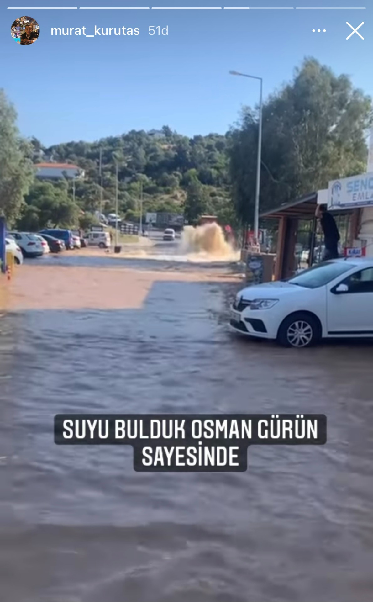 YİNE AYNI REZALET! VATANDAŞ ATEŞ PÜSKÜRDÜ! MUSKİ BİTEZ AKTUR HATTI YİNE PATLADI! 