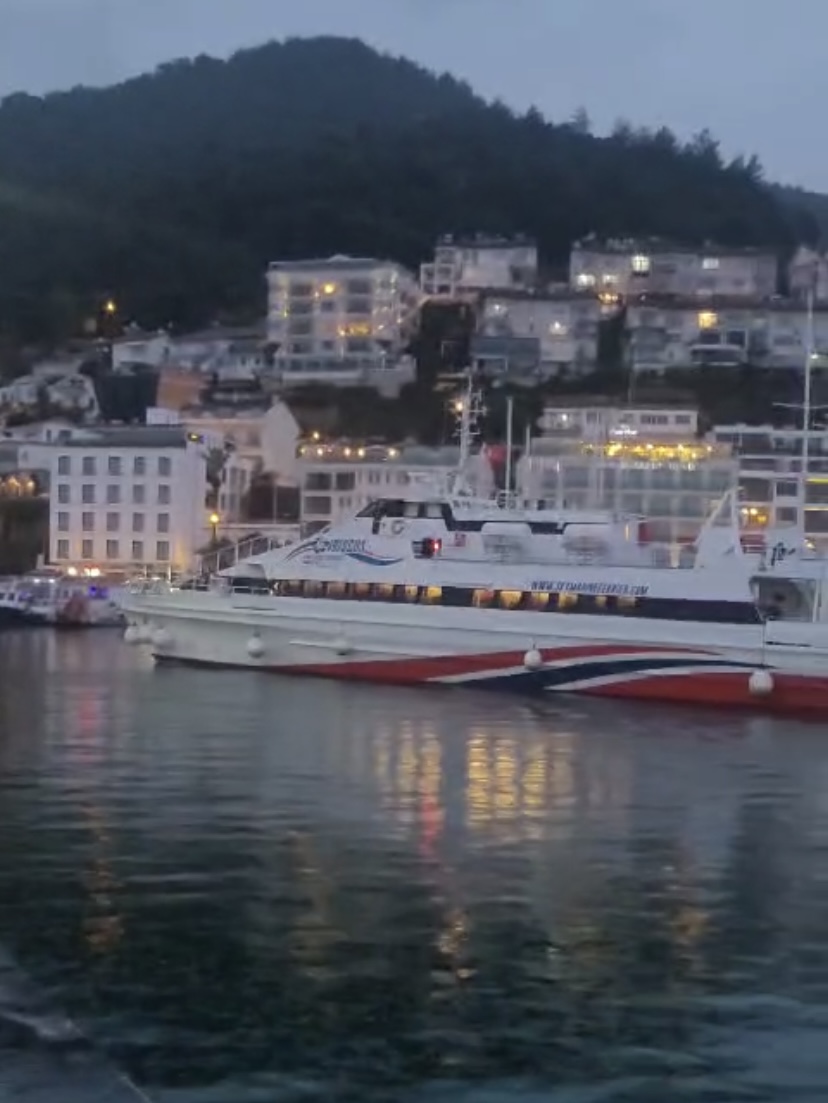 Catamaranın teknik arızası kazaya sebebiyet verdi