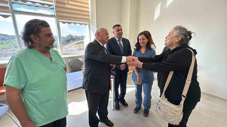 Devlet Hastanesi’nde 34 yıllık emek duygusal veda ile sona erdi