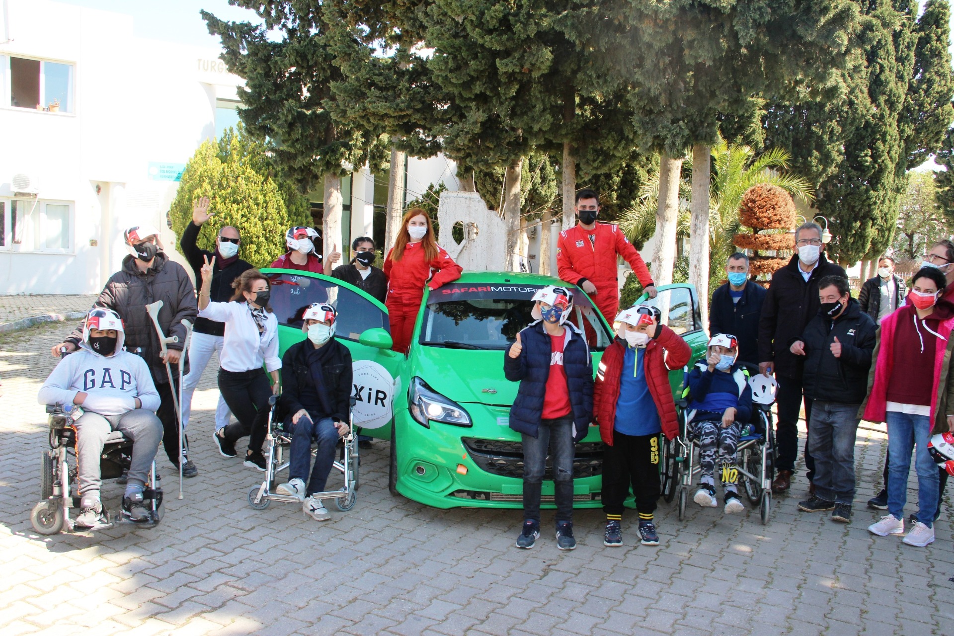 ENGELLİ ÖĞRENCİLERİN RALLİ HEYECANI