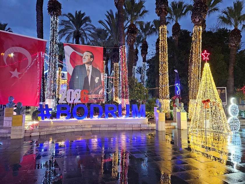 Bodrum'da yılbaşı hareketliliği zirveye ulaştı