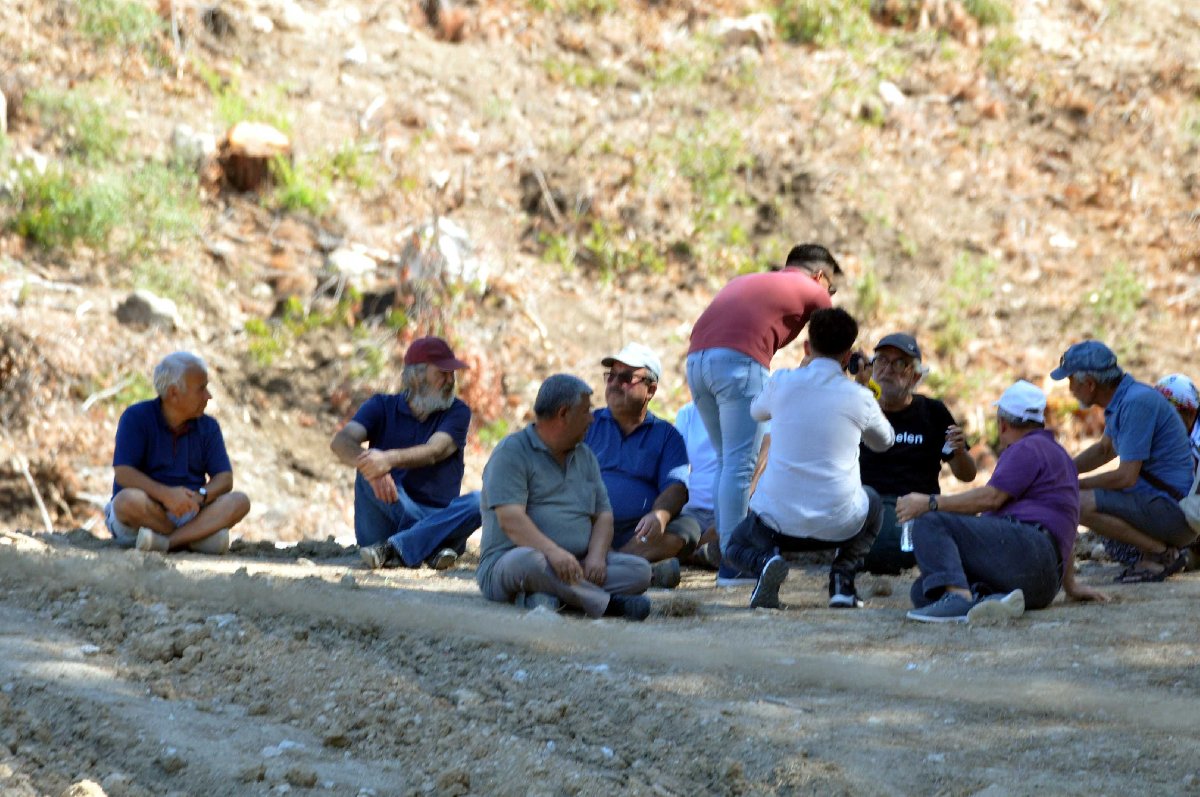 Akbelen’deki kamp alanı zorla boşaltılıyor: Bir gözaltı!